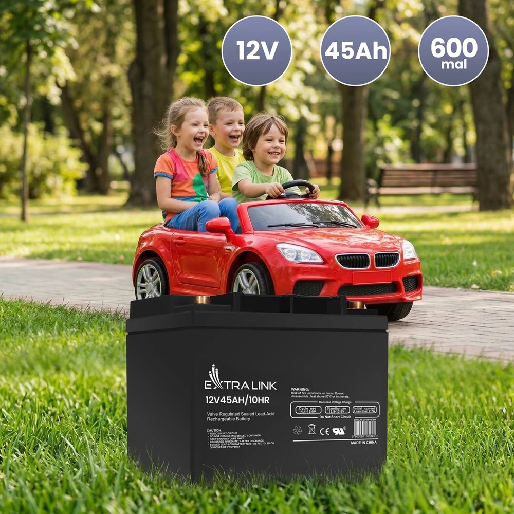 Extralink akumuliatorius BATTERY ACCUMULATOR AGM 12V 45AH Rūgštinis akumuliatorius (VRLA)