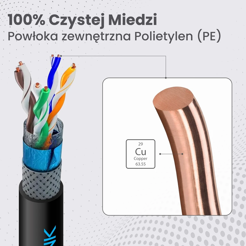 EXTRALINK EX.16262 CAT5E SFTP V2 Outdoor vytos poros 305M