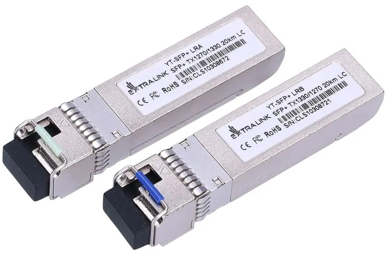 Šakotuvas Extralink EX.6211 tinklo siųstuvų-imtuvų modulis Optinis pluoštas 10000 Mbit/ai SFP+