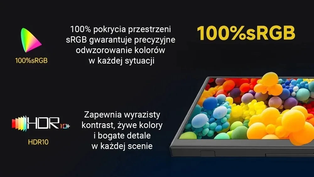 Extralink „Smart Life S15 14“ | Nešiojamas monitorius nešiojamiesiems kompiuteriams, telefonams ir žaidimų konsolėms | USB-C / „micro-HDMI“