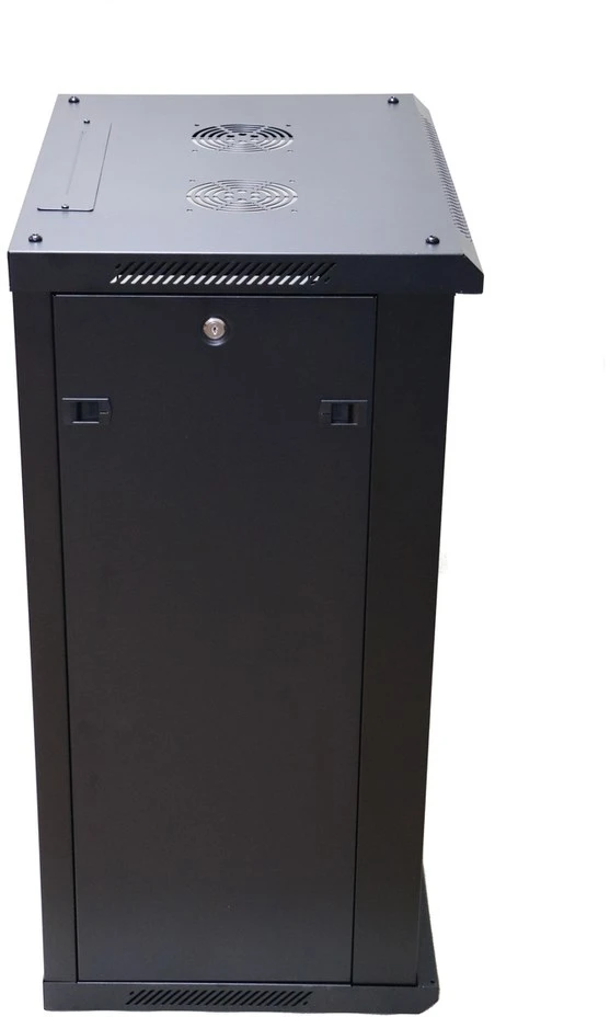 EXTRALINK 15U 600X450 sieninė spintelė ant stovo juodas