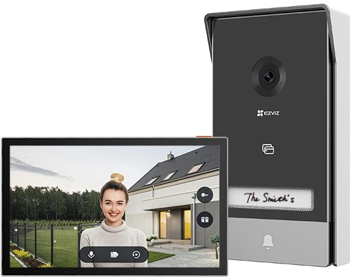 EZVIZ Telefonspynės kompl. CS-HP7 (3MP, 1 ekranas, 2 telefonspynės) (Ekspozicinė prekė)