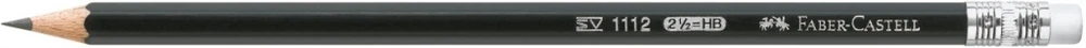 Faber-Castell Pieštukas Faber-Castel 1112 HB, su trintuku