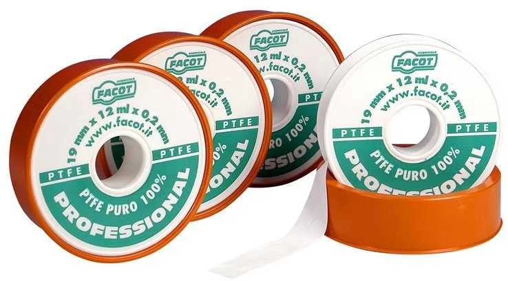 Facot Sandarinimo juosta TEFPRO1912F, 19 mm x 0,2 mm x12 m