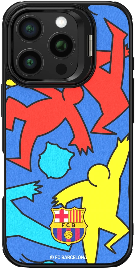 Ocpc „FC Barcelona“ dėklas, skirtas „iPhone 16 Pro Max“, magnetinis dėklas, „MagSafe“ OFCBMCIP16PMSP SP