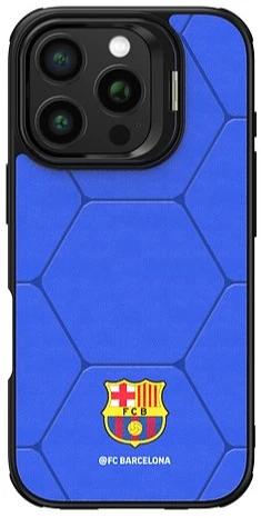 Ocpc „FC Barcelona“ dėklas, skirtas „iPhone 16 Pro Max“, magnetinis dėklas „MagSafe“ OFCBMCIP16PMBL, specialusis leidimas BL