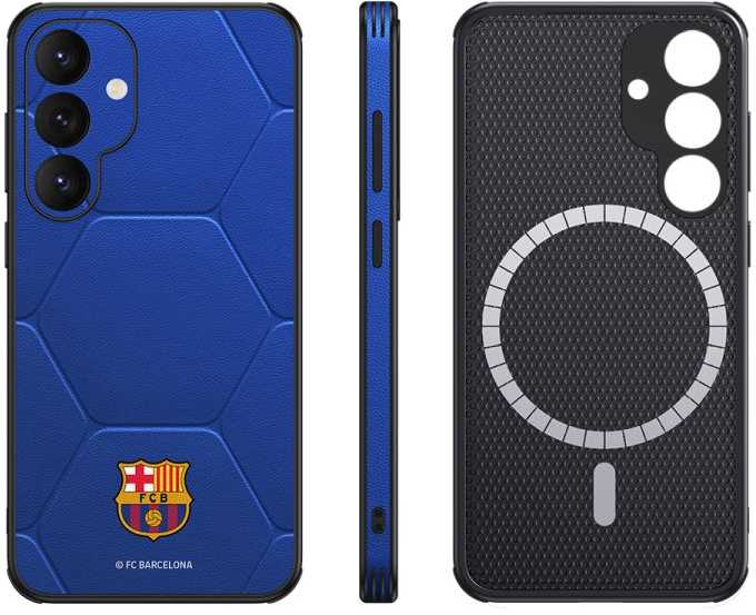 Ocpc „FC Barcelona“ dėklas, skirtas „Samsung Galaxy S25 Plus“, magnetinis dėklas, „MagSafe OCFCBMCS25PSE SE“