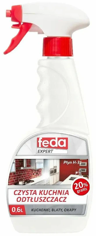 FEDA SKYSČIS VIRTUVĖS VALYMUI RIEBALŲ ŠALINIMO PRIEMONĖ H-31 0.6L%%%