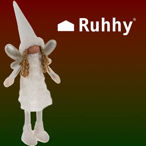 Fairy - Christmas figurine baltas Ruhhy 22342