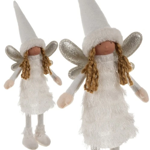 Fairy - Christmas figurine baltas Ruhhy 22342