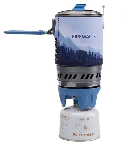 FEP Mėlyna Fire-klevas FMS-X5 Polaris Cooking System Turistinė viryklė Mėlyna