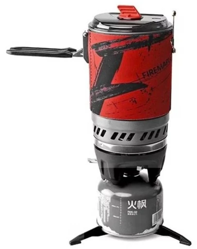 FEP FIRE-MAPLE FMS-X5 polaris system-red kamufliažinė krosnelė