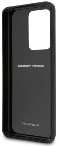 Ferrari kietas dėklas FEHCAHCS69BK S20 Ultra G988 juodos spalvos Carbon Heritage