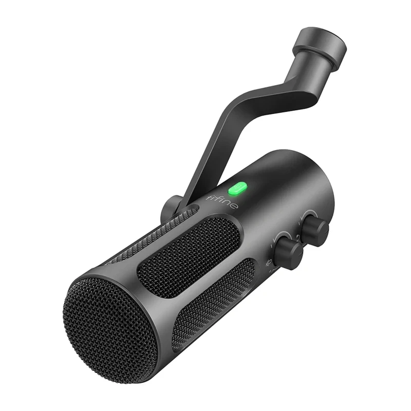 FIFINE TANK3 laidinis dinaminis mikrofonas | USB/XLR
