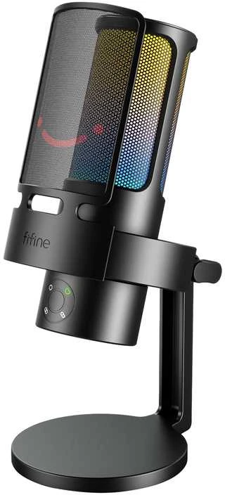 Fifine Technology FIFINE AmpliGame A8 RGB Juodas (Juodas) Kondensatorinis Mikrofonas