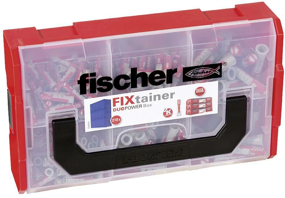 FISCHER DUOPOWER kaiščių rinkinys FIXTAINER
