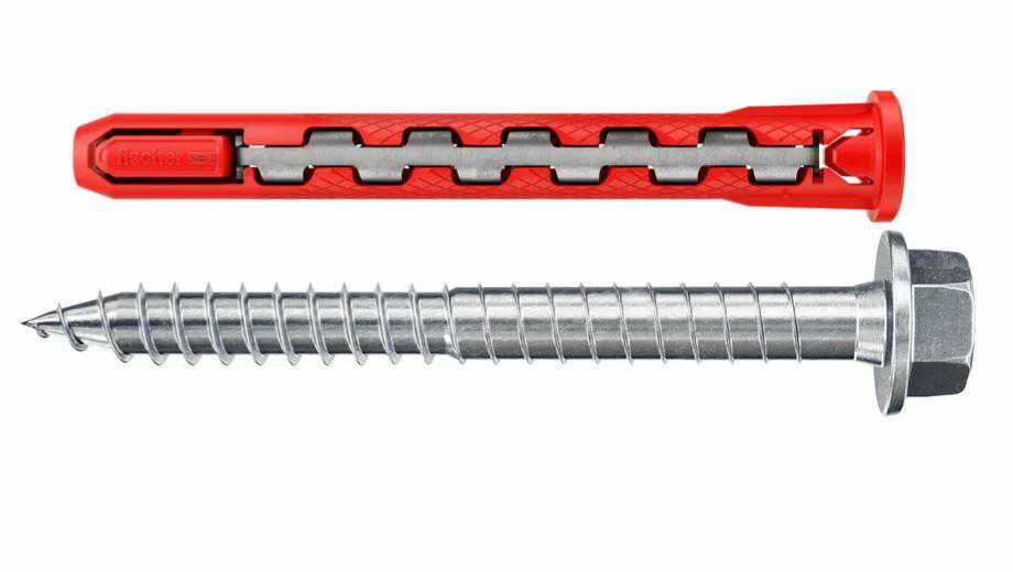 FISCHER KOŁEK HYBRIDPOWER 10×90 /4vnt. BLISTERIS UGNIAI ATSPARUS RAKTAS