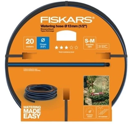 Fiskars laistymo žarna 13mm (1/2") 20m Q3, 1027102