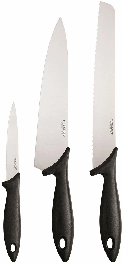 3 peilių rinkinys Fiskars Essential 1065583