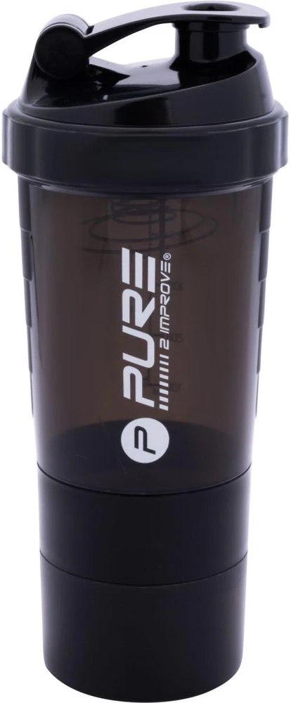 Gertuvė Pure2Improve | Bottle Shaker, 500 ml | Juodas