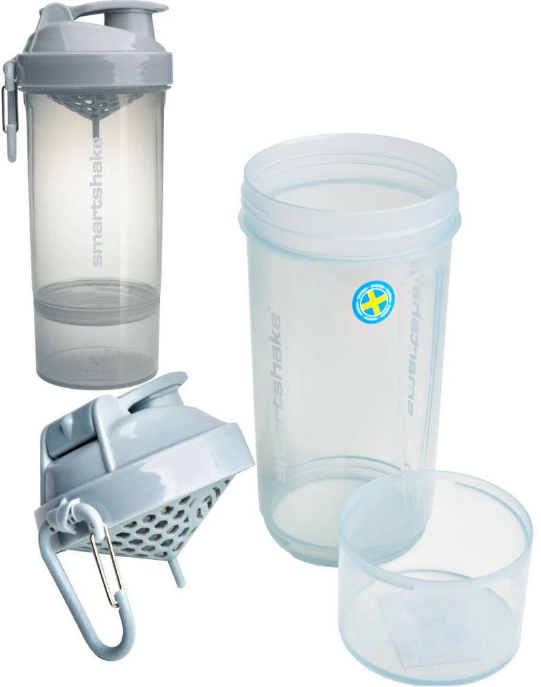 Gertuvė Smartshake Original2Go butelis 600 ml pilkas