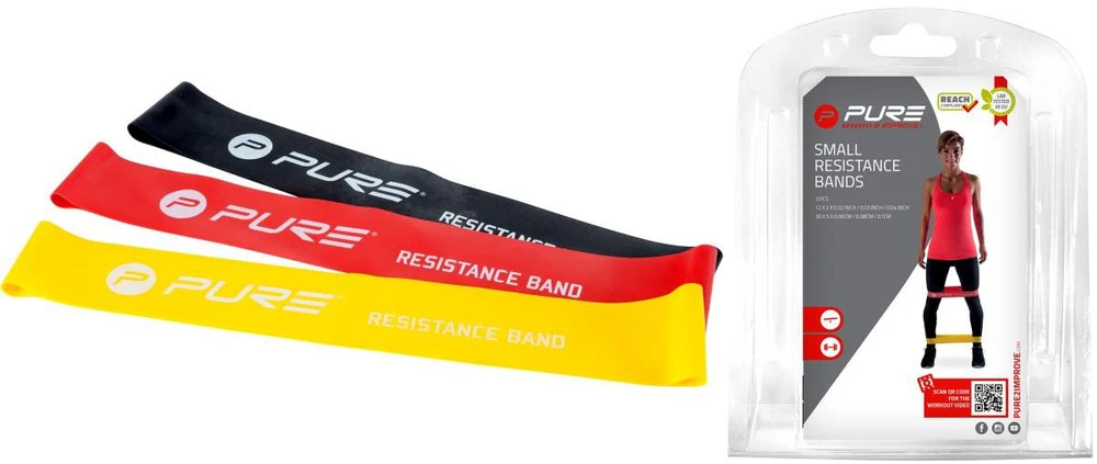 Pure2Improve Dreiteiliges Widerstandsband Set P2I800090