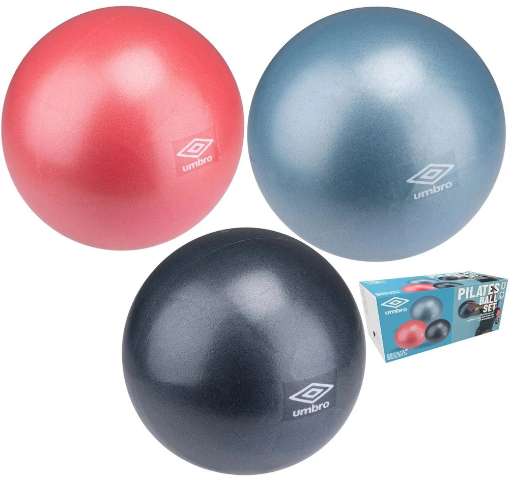 Umbro fitneso pilates kamuolių rinkinys 3 vnt