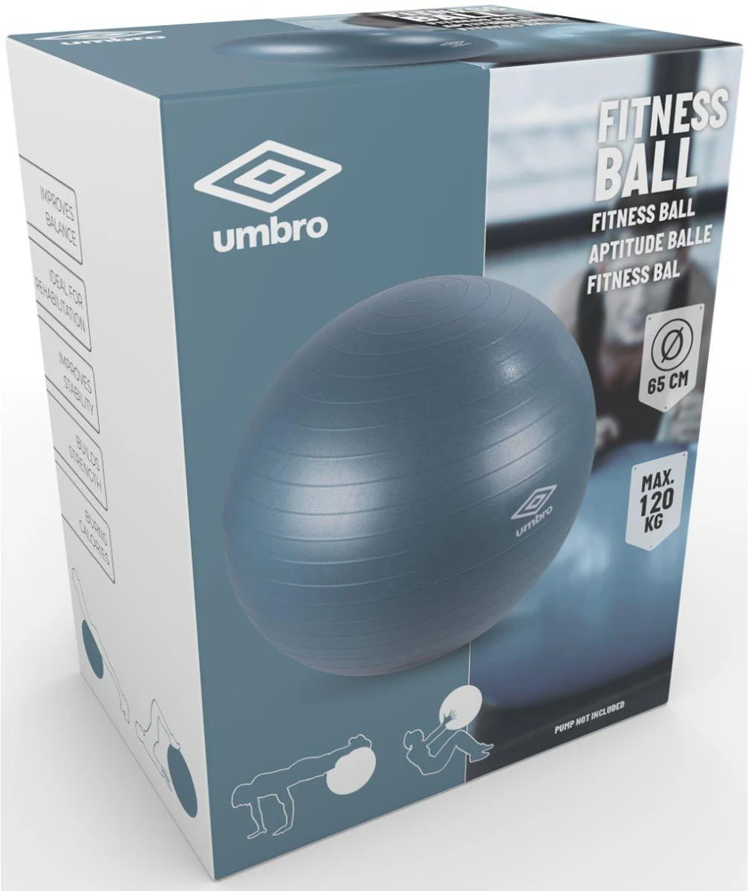 Gimnastikos kamuolys 65cm UMBRO mėlynas