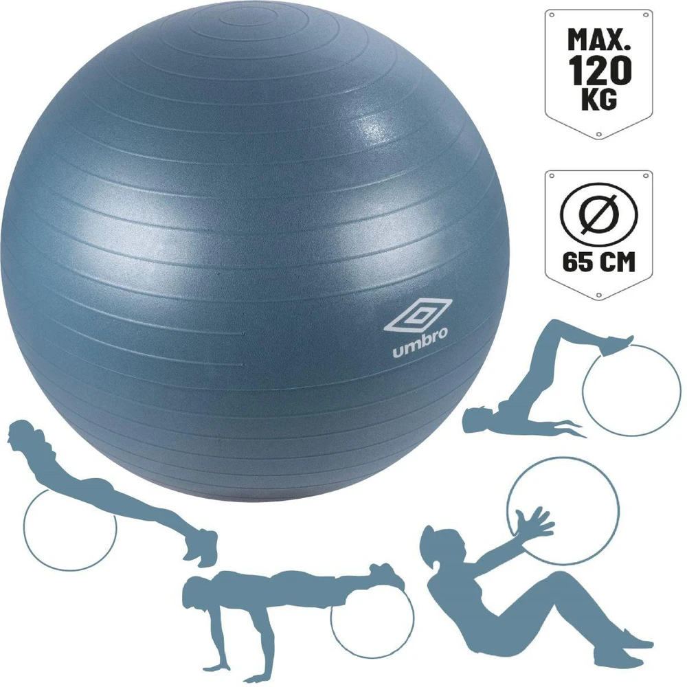 Gimnastikos kamuolys 65cm UMBRO mėlynas