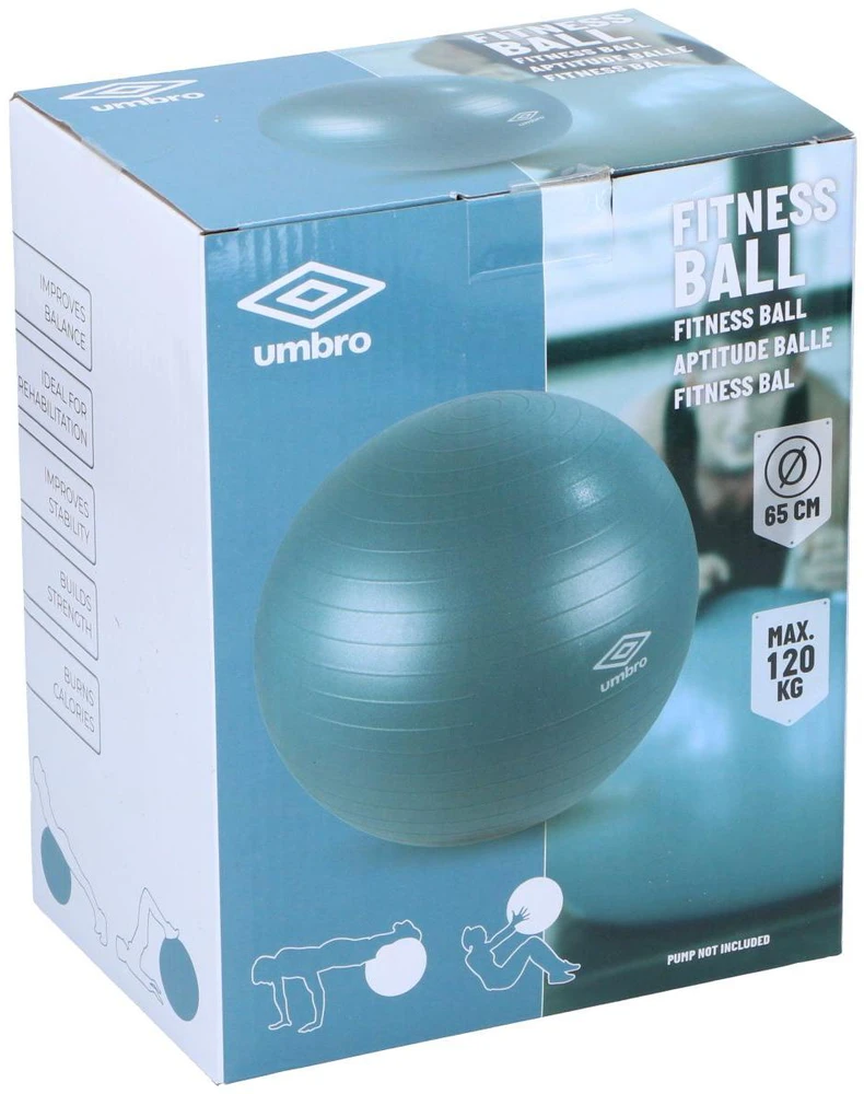 Gimnastikos kamuolys 65cm UMBRO mėlynas