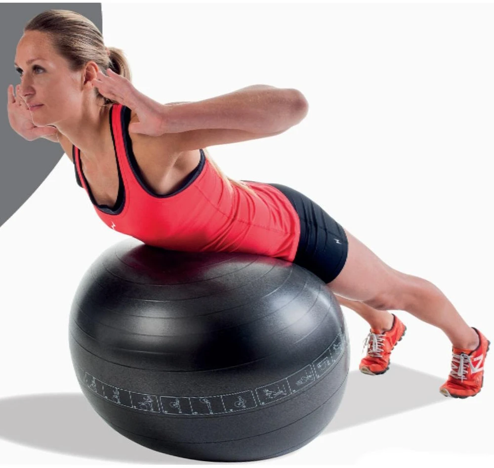 Pure2Improve | Exercise Ball | Juodas | 65 cm