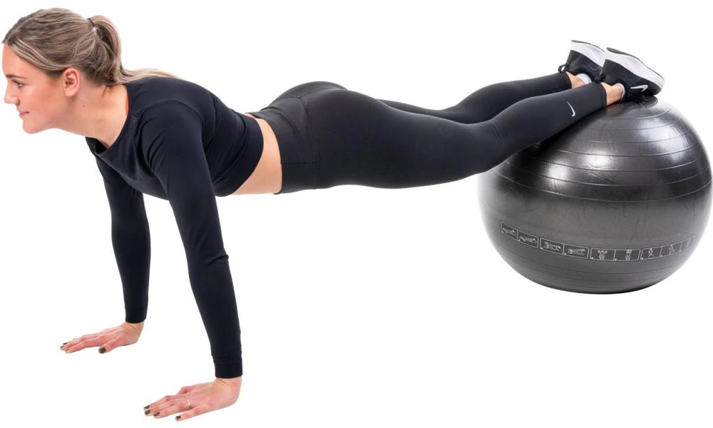 Pure2Improve | Exercise Ball | Juodas | 75 cm