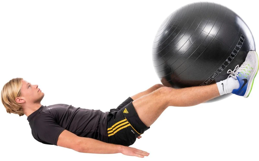 Pure2Improve | Exercise Ball | Juodas | 75 cm