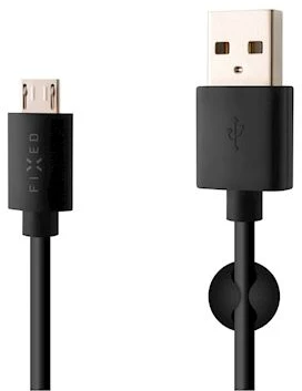 Fixed USB/micro USB 1m, juoda