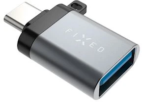 Fixed Fiksuoto ryšio USB-A į USB-C, pilka