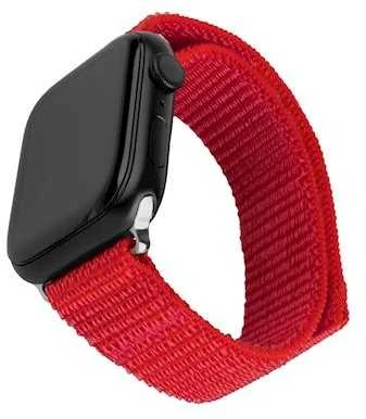 Fixed Ištaisyta | Sportiškas dirželis Apple Watch Ultra 49mm | 160-210 mm | Raudona | Nailonas