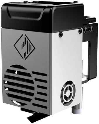 Flashforge Creator 4 kairysis ekstruderis su aušinimo ventiliatoriumi