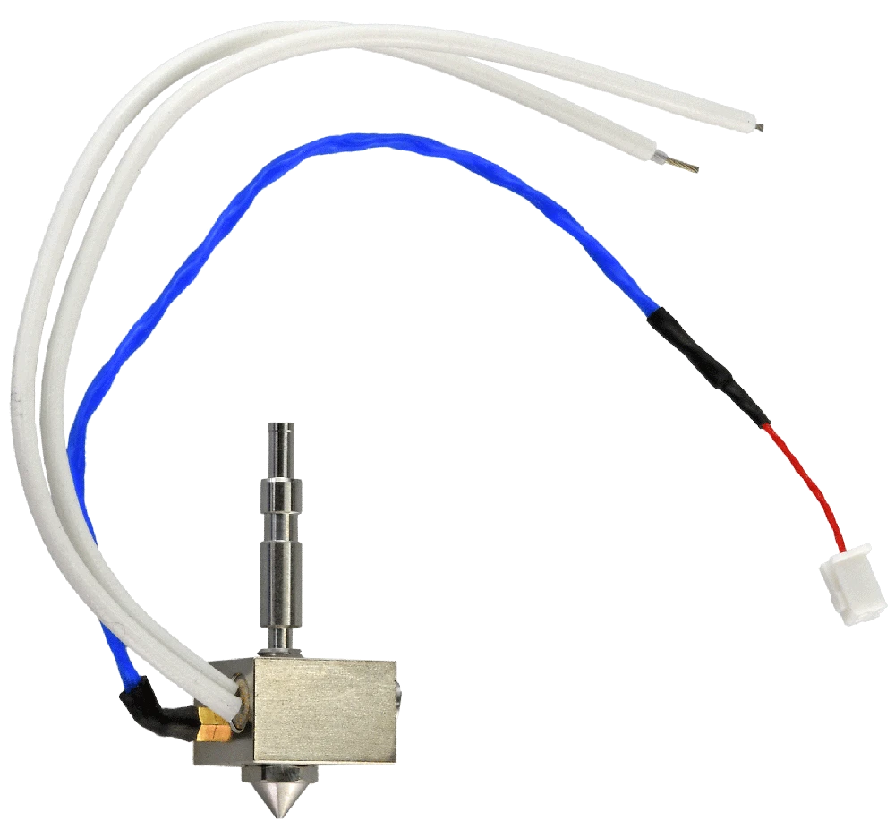 Flashforge Creator 4 dešiniojo purkštuko komplektas HT - 0.4mm - skirtas inžineriniams plastikams