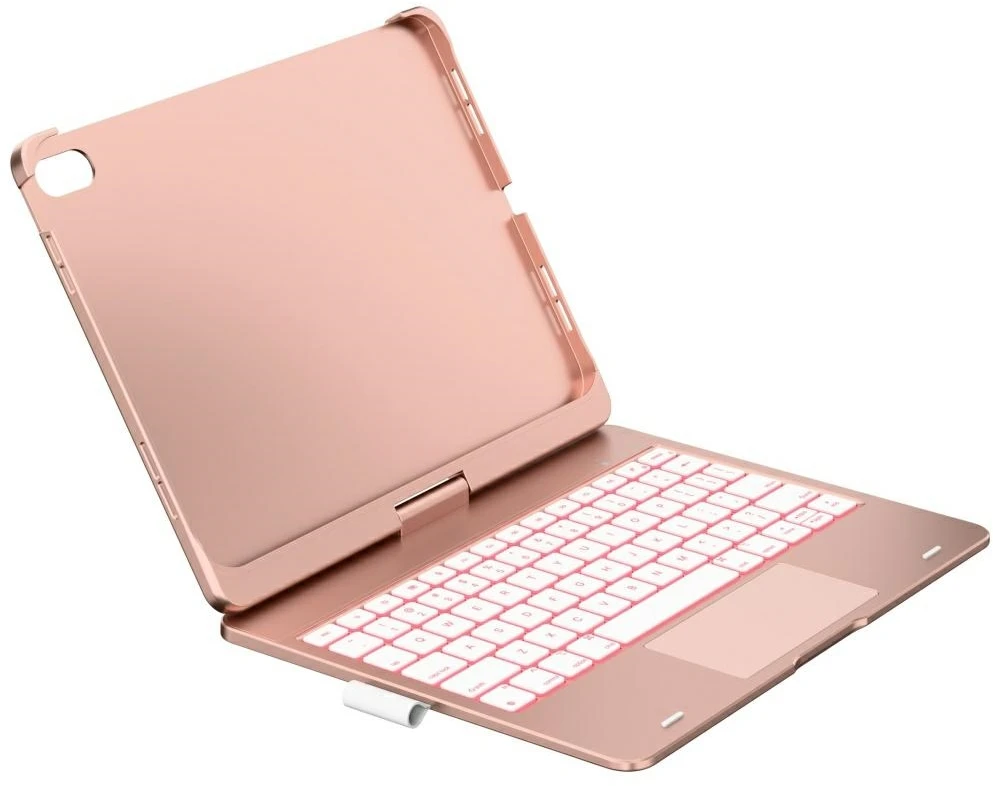 „Typecase Flexbook Touch“, skirtas „iPad 11“ (A16) 2025 / „iPad 10.9“ 2022, rožinis