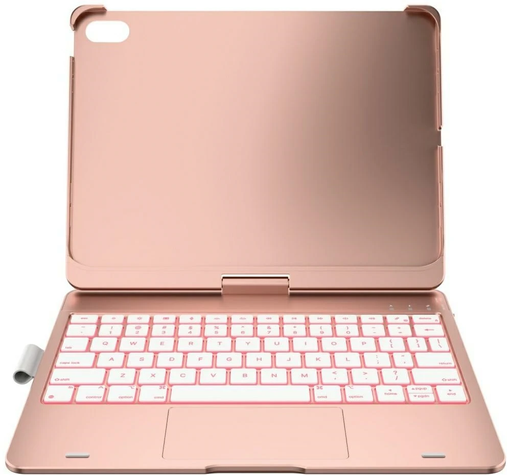 „Typecase Flexbook Touch“, skirtas „iPad 11“ (A16) 2025 / „iPad 10.9“ 2022, rožinis