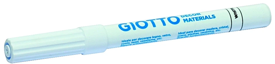 Flomasteriai Fila Giotto Decor, permanentiniai, 6 spalvos