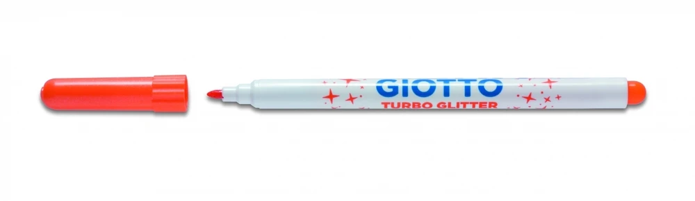 Flomasteriai Fila Giotto Turbo Glitter, 8 sp.