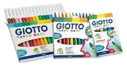 *Flomasteriai Fila Giotto Turbo Maxi, 6 spalvos