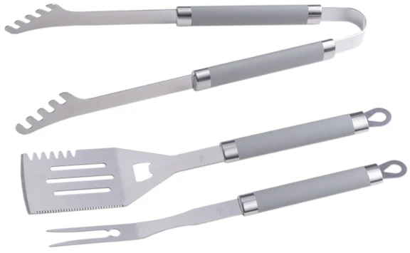 FLORALAND MASTER GRILL Rinkinys AKCESORIÓW DO GRILLA 3 vnt. GUMOWE
