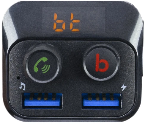 FM moduliatorius PNI Valentine F250 Bluetooth 5.0, MP3 grotuvas, FM siųstuvas, micro SD lizdas, dviguba USB jungtis, greitas mobiliojo įrenginio įkrovimas, „super bass“ mygtukas