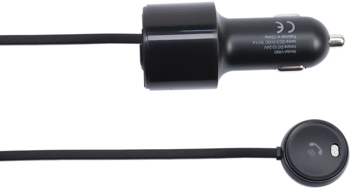 FM moduliatorius PNI Valentine V880 su mikrofonu, Bluetooth 5.0, MP3 grotuvas, FM siųstuvas, dviguba USB jungtis, greitasis įkrovimas mobiliesiems įrenginiams per QC3.0, suderinamas su Siri ir Google Assistant