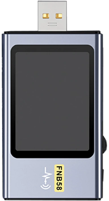 FNIRSI FNB58 BT USB port tester with Bluetooth