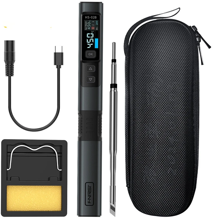 FNIRSI HS-02B 100 W smart soldering iron