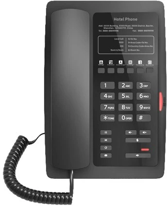 FNV Fanvil H3W IP telefonas Juoda 2 linijos „Wi-Fi“