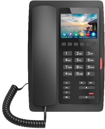 FNV Fanvil H5W IP telefonas Juoda 2 linijos „Wi-Fi“